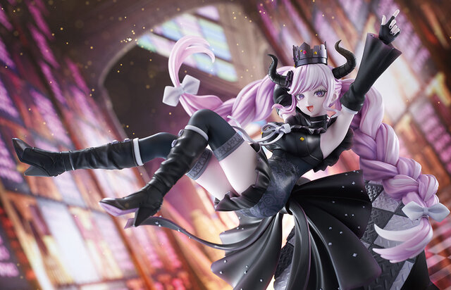 黒の衣装に映える元気いっぱいな“ふともも”！『超探偵事件簿 レイン