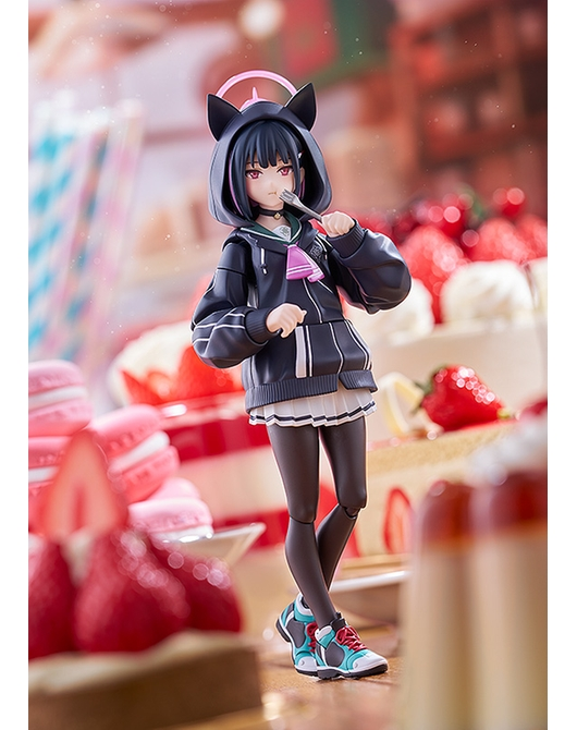 ブルアカ』カズサのfigmaが予約開始！「もぐもぐ顔」でマカロンを