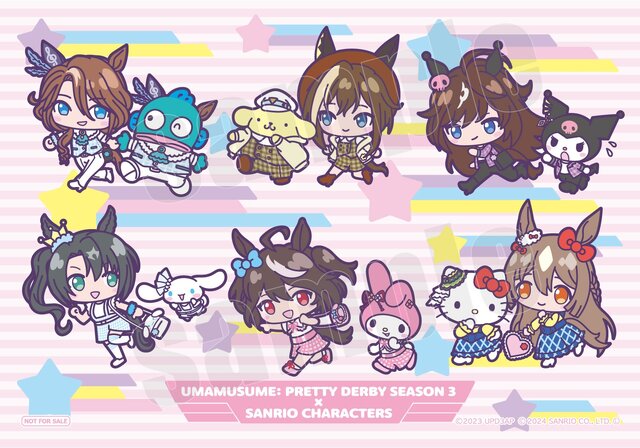 TVアニメ「ウマ娘3期」×「サンリオキャラクターズ」コラボ開催