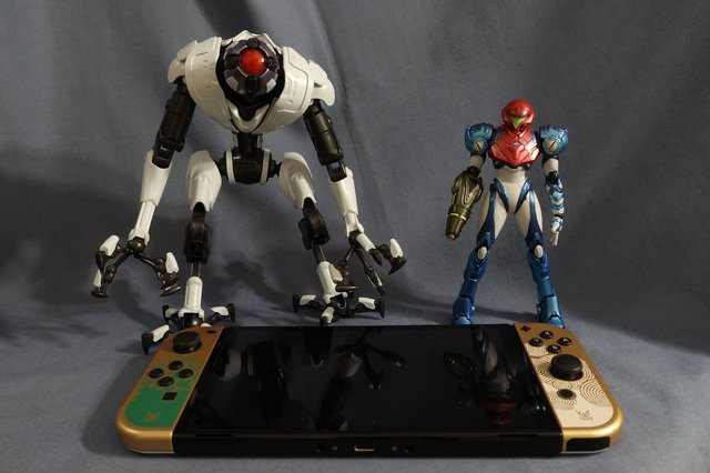 figma METROID DREAD E.M.M.I.』開封の儀―カッコよくも不気味な