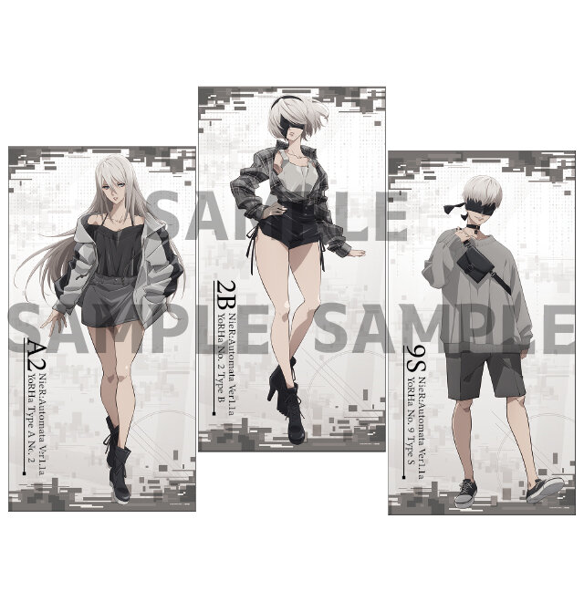 現代風ファッションな「2B」も素敵！アニメ「ニーア オートマタ」の