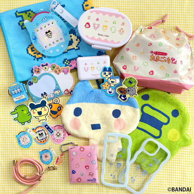 まめっち”の成長過程を描いたスマホケースも！『たまごっち