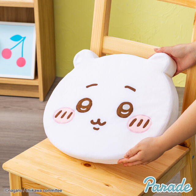 ちいかわ、ハチワレ、うさぎの低反発クッションがプライズ展開！お部屋