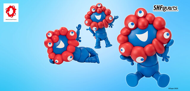 2025年大阪・関西万博の「ミャクミャク」がアクションフィギュア化