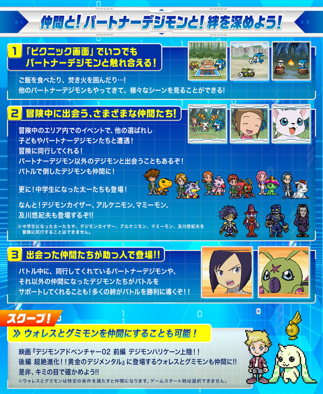 デジモンアドベンチャー02」25周年記念でパワーアップした「D-3」が