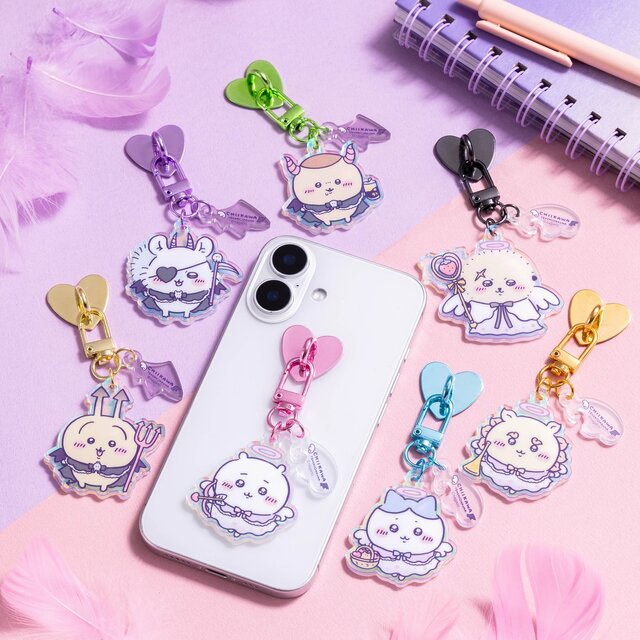 ラッコのタオルがカッコかわいい！「ちいかわ」てんし・あくまな