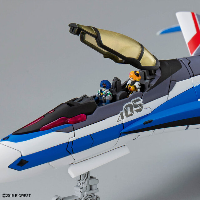 マクロスΔ」より、HG「VF-31J ジークフリード (ハヤテ・インメルマン機