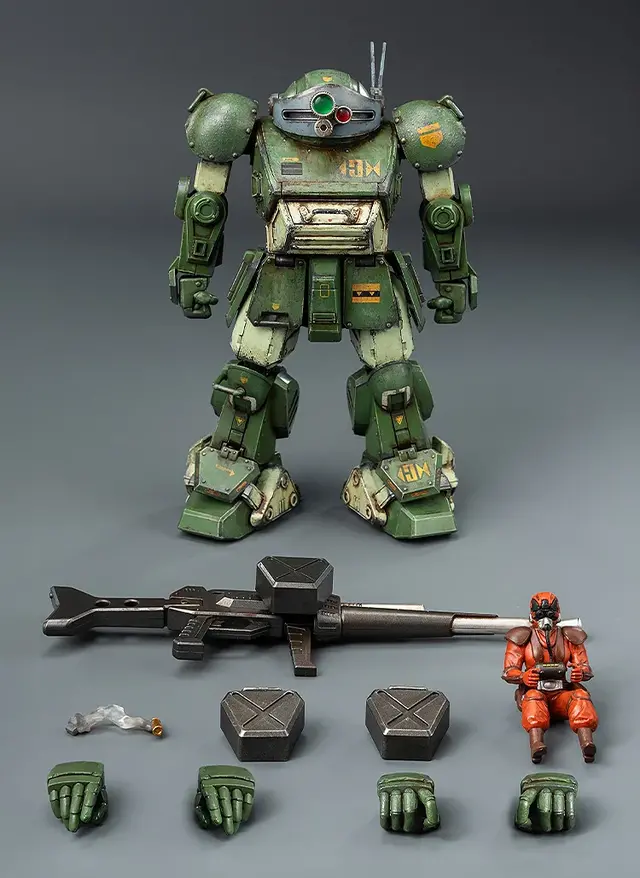 全世界900個限定！「装甲騎兵ボトムズ」“ロボ道 スコープドッグ”が