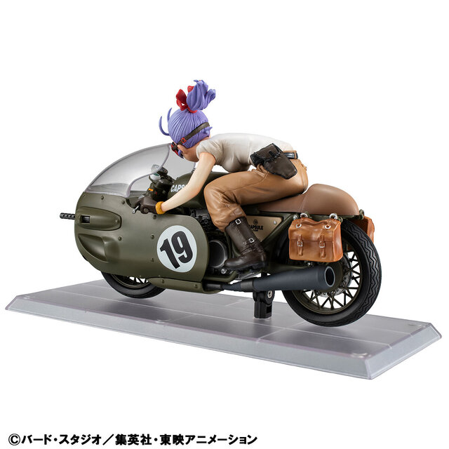 ドラゴンボールZ」より「ブルマとバイク」の扉絵モチーフフィギュアが