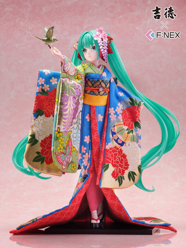 お値段約20万円の「初音ミク」日本人形フィギュアが可憐で美しい