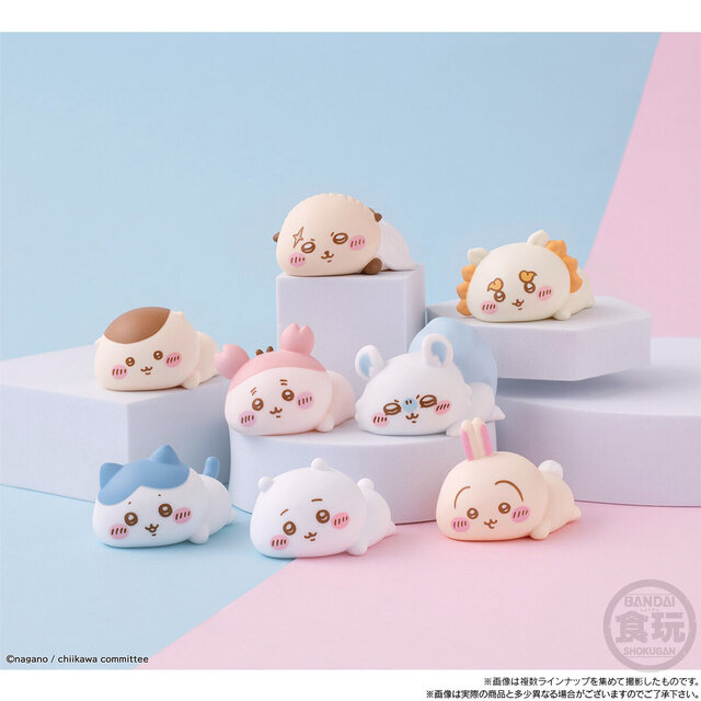 ちいかわ」がもっちり柔らかな触り心地のソフビ人形「もっちりころりん