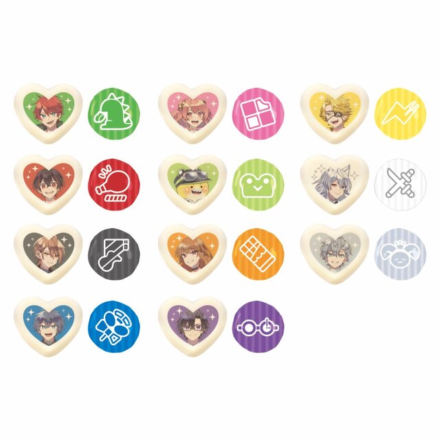 実況グループ「カラフルピーチ」チョコレートギフトが1月12日発売！板