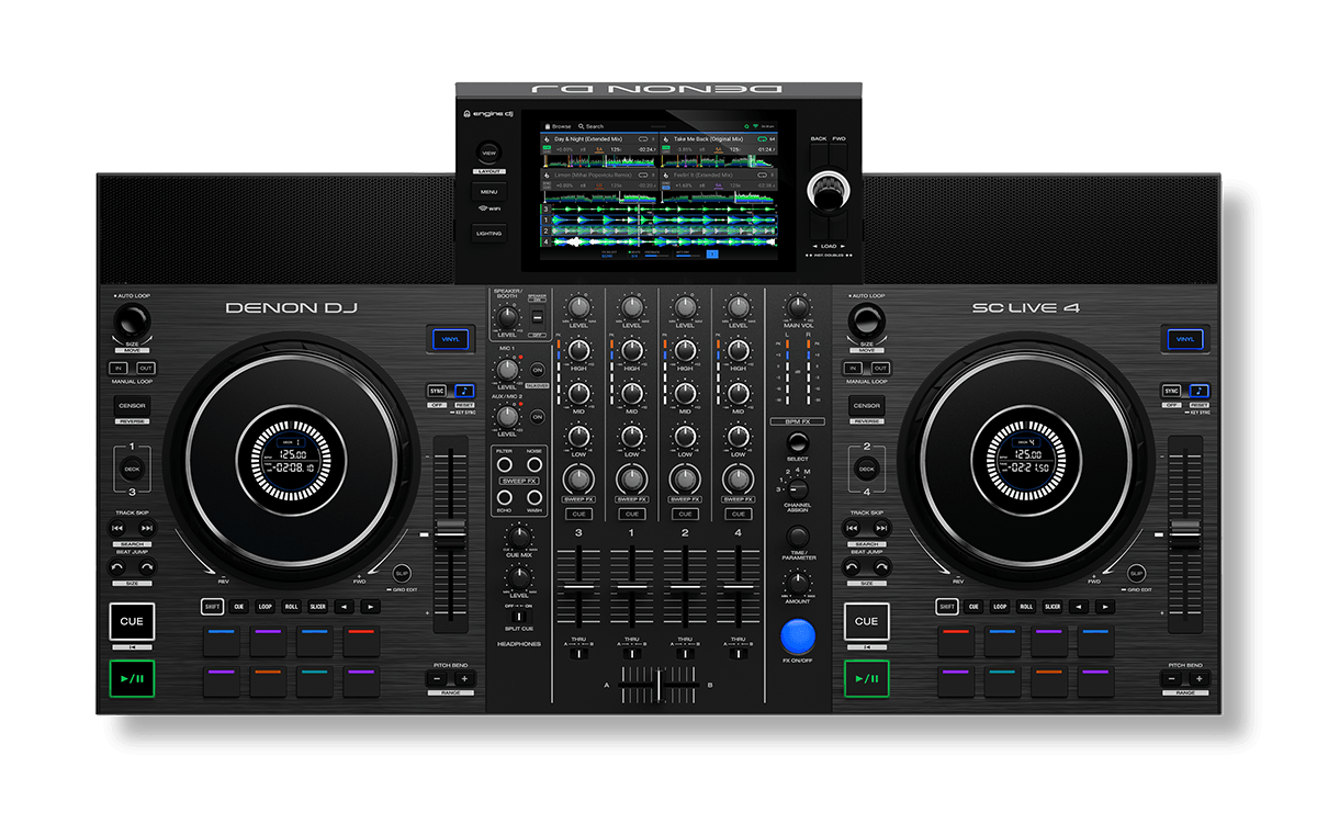 DENON DJ SC LIVE 4 - Inspiration Sound and Lighting denon dj dj