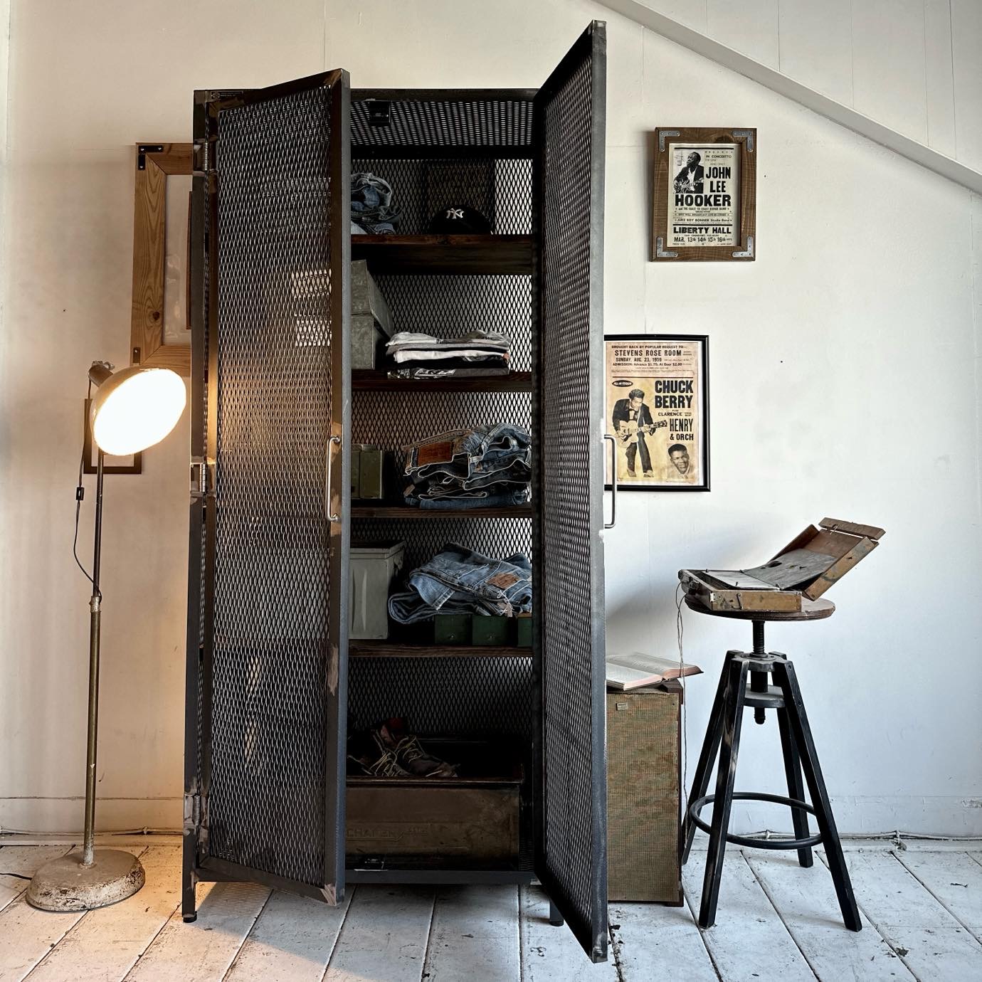 GARAGE IRON RACK SH-055 / 大阪・堀江・家具屋・ヴィンテージ