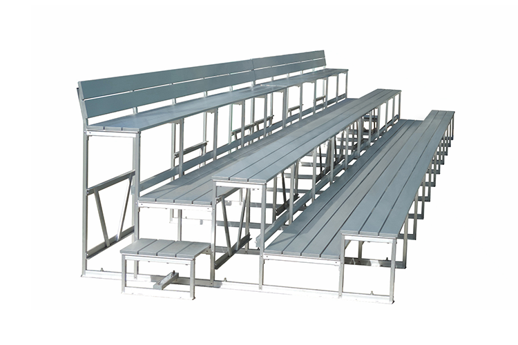 常設観覧席 アルミ座面仕様 ｜ 株式会社ニード