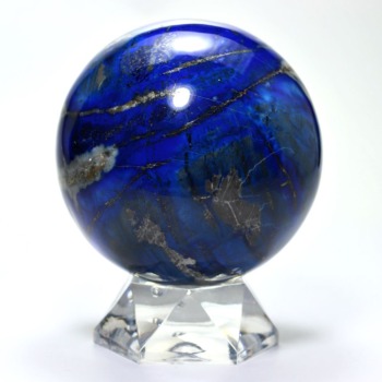 ラピスラズリ丸玉（スフィア、球体石） - 埼玉県吉川市の天然石専門店