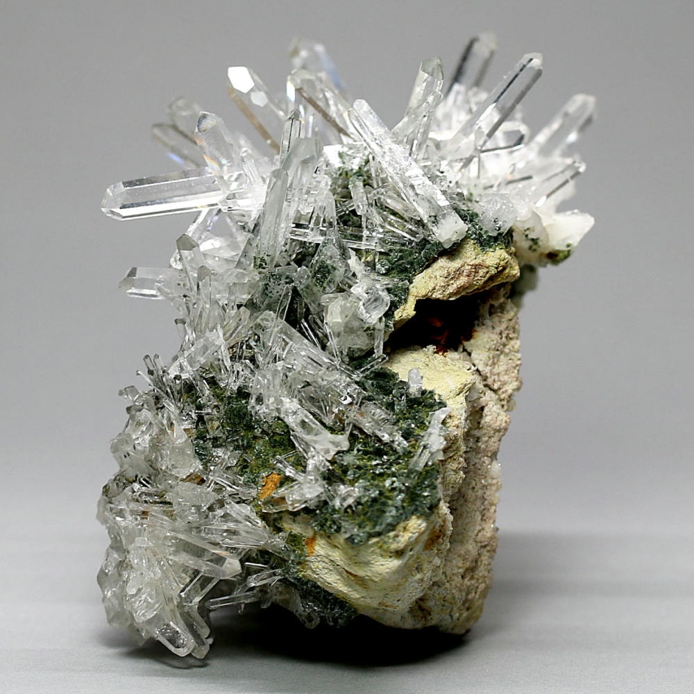 トップクォリティ]コロンビア産水晶クラスター/レムリアンシード