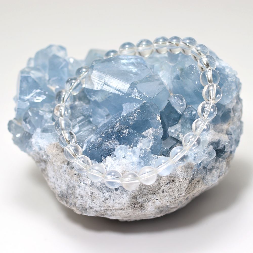 マダガスカル産]セレスタイトクラスター（結晶原石） - 埼玉県吉川市の