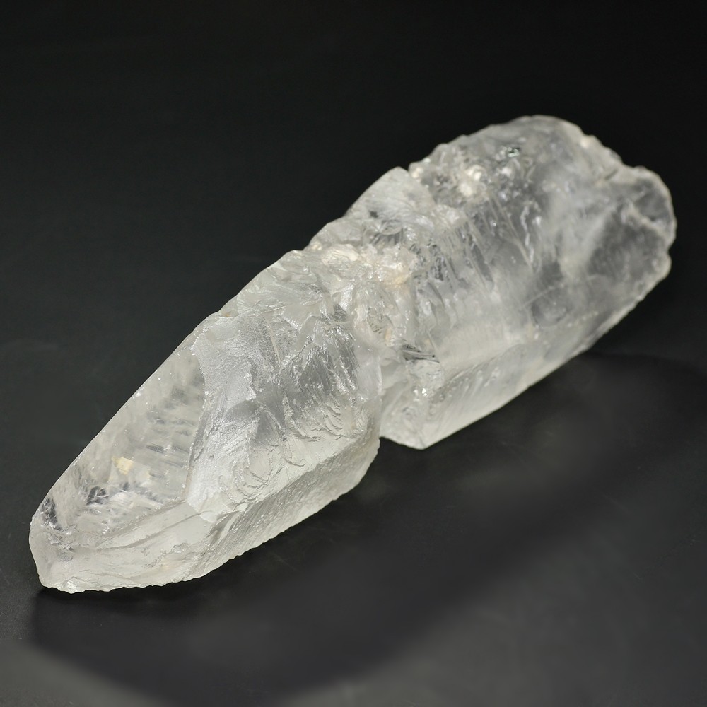 チベット産]ヒマラヤアイスクリスタル原石（蝕象水晶/エッチドクォーツ