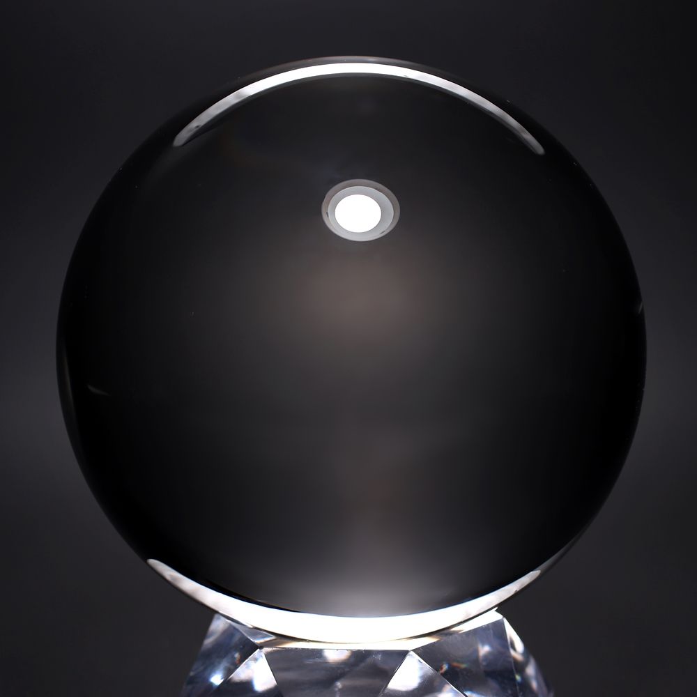 現品即納/鑑別書付[超希少・品質ランク]ブラジル産天然無垢本水晶玉/丸