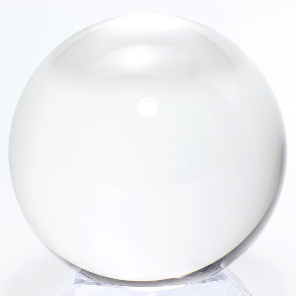 品質ランク]ブラジル産天然無垢本水晶玉/7cmUP丸玉/天然本物透明