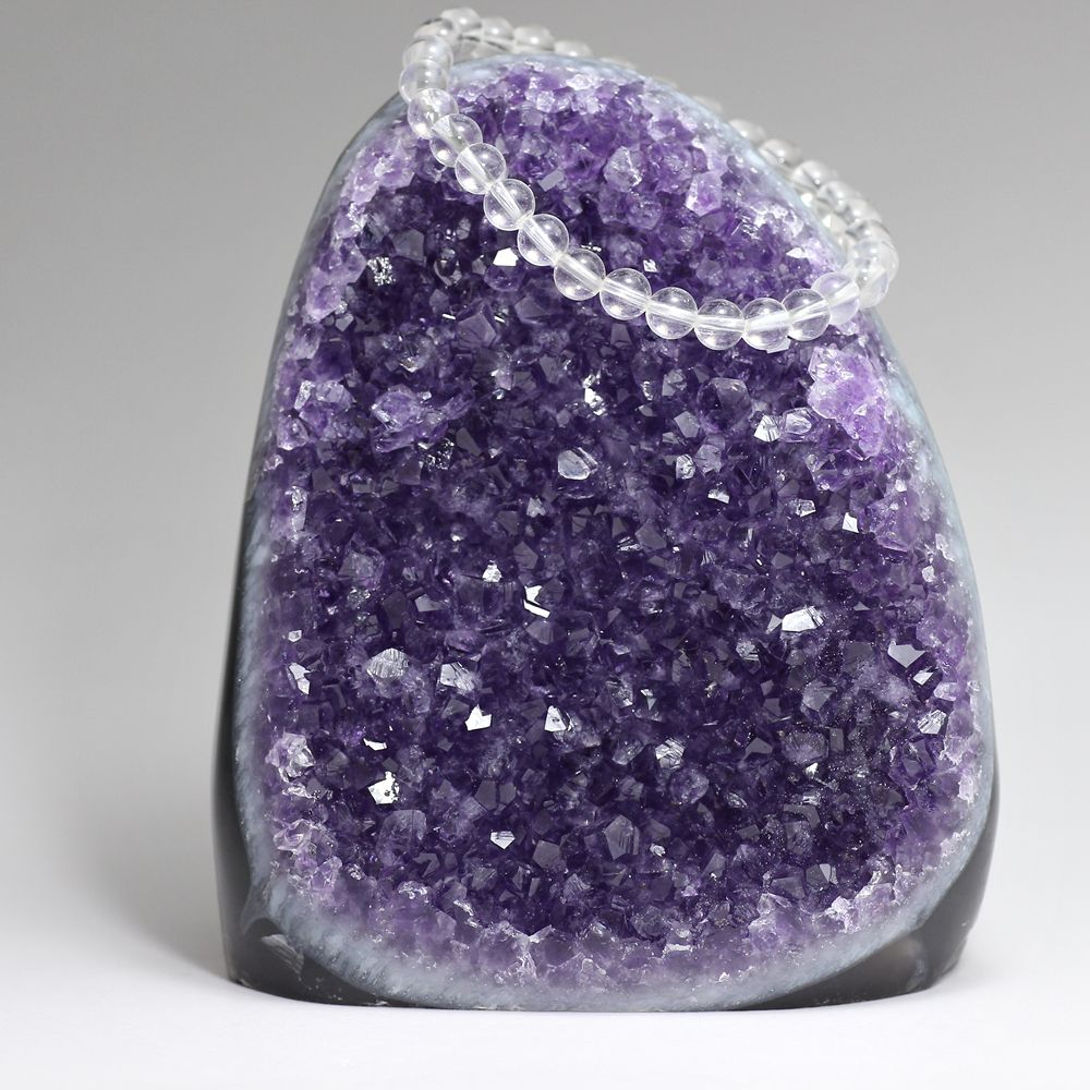 ウルグアイ産]スタンドアメジストクラスター/原石 - 埼玉県吉川市の