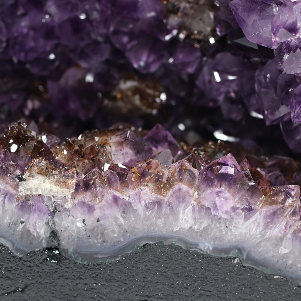 高品質++]ブラジル産アメジストドーム（高さ約36cm） - 埼玉県吉川市の