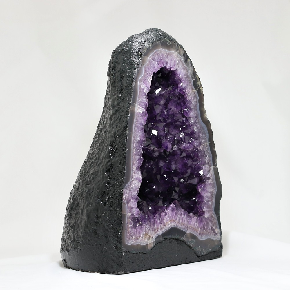 トップクォリティ]ブラジル産アメジストドーム（高さ約35cm） - 埼玉県