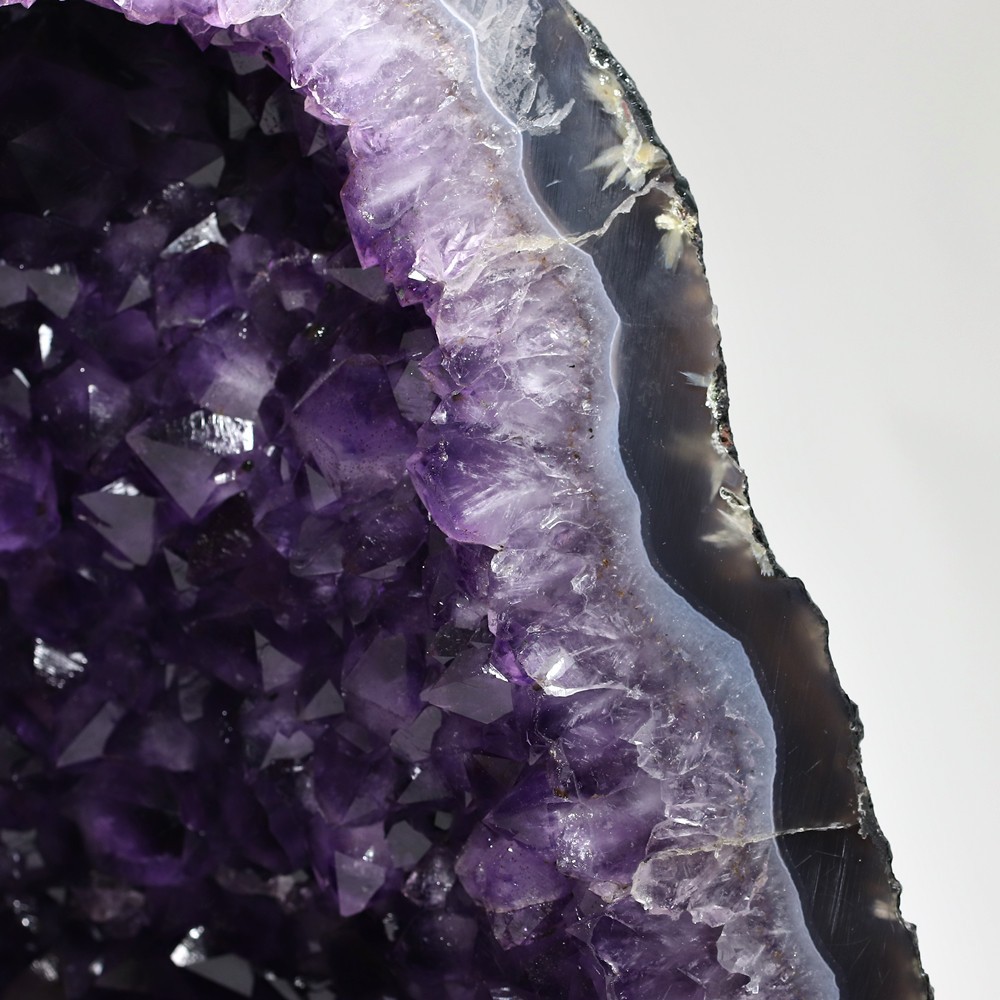 トップクォリティ]ブラジル産アメジストドーム（高さ約35cm） - 埼玉県