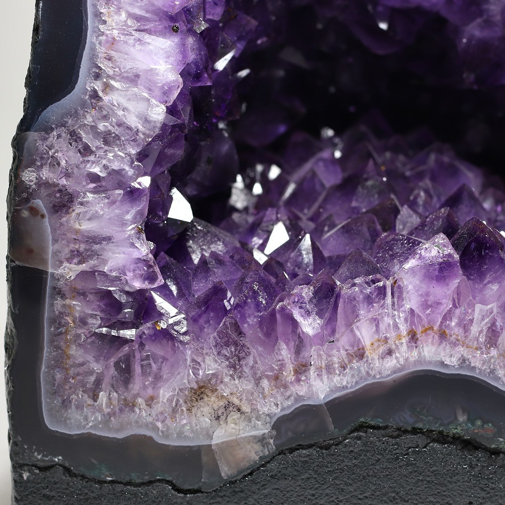 トップクォリティ]ブラジル産アメジストドーム（高さ約35cm） - 埼玉県