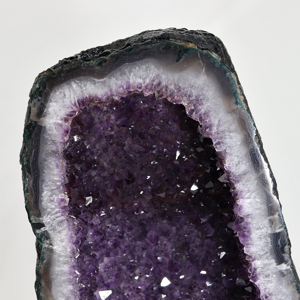 特別価格]ブラジル産アメジストドーム（全長56cm） - 埼玉県吉川市の