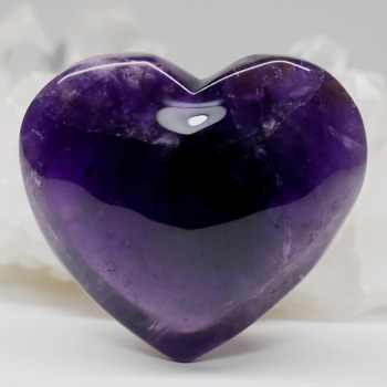 アメジストハート♡虹入りNo.1766 アメジストハート♡虹入りNo.1766