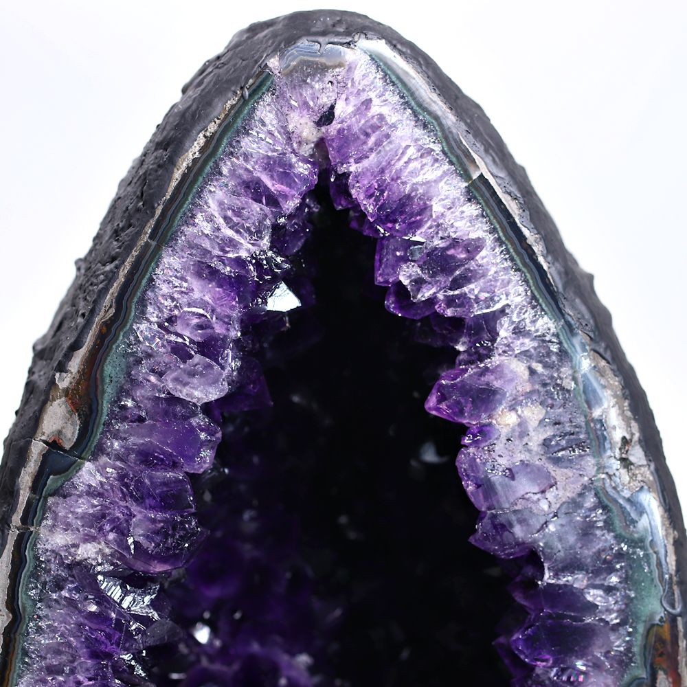 高品質]ブラジル産アメジストドーム（高さ約22.8cm） - 埼玉県吉川市の