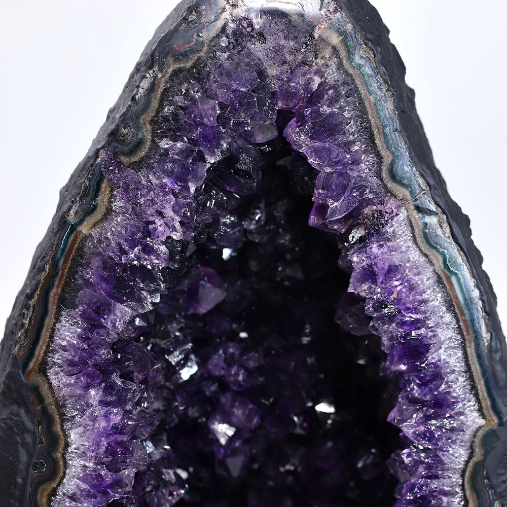 高品質]ブラジル産アメジストドーム（高さ約29.0cm） - 埼玉県吉川市の