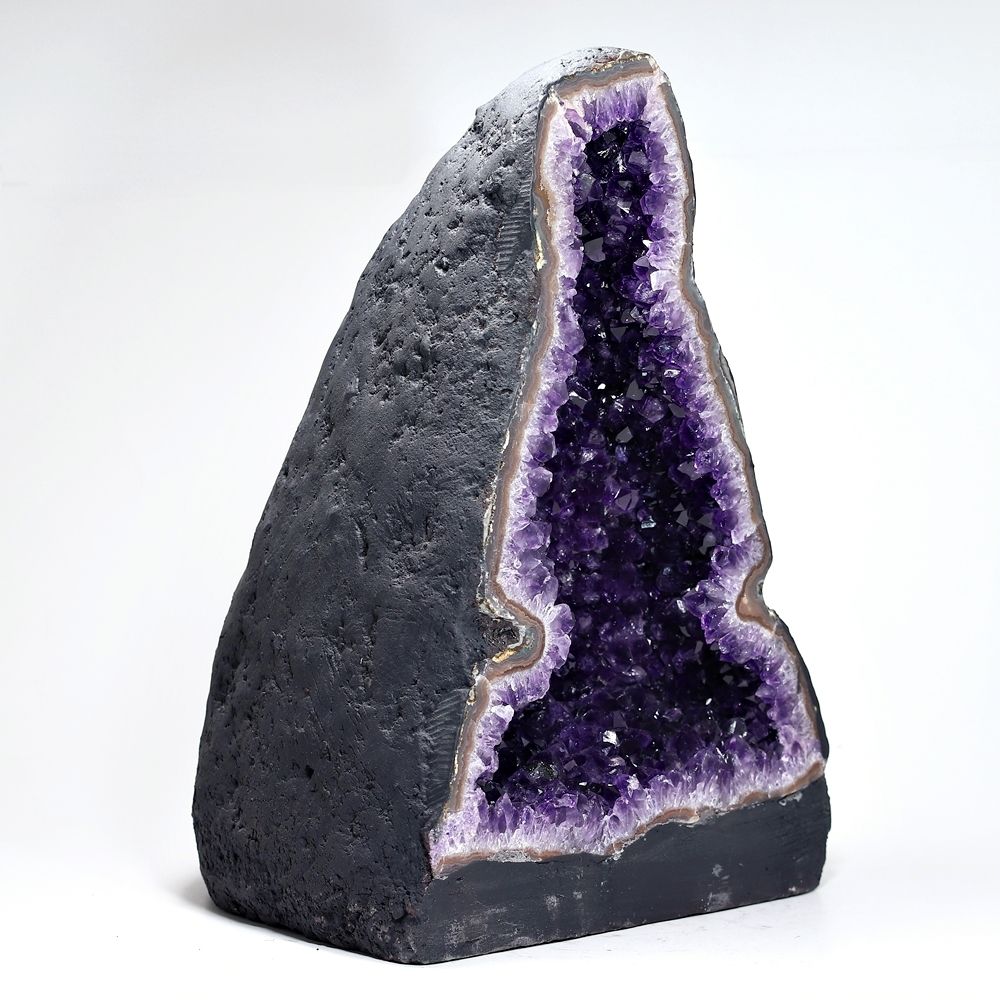 高品質]ブラジル産アメジストドーム（高さ約27.0cm） - 埼玉県吉川市の