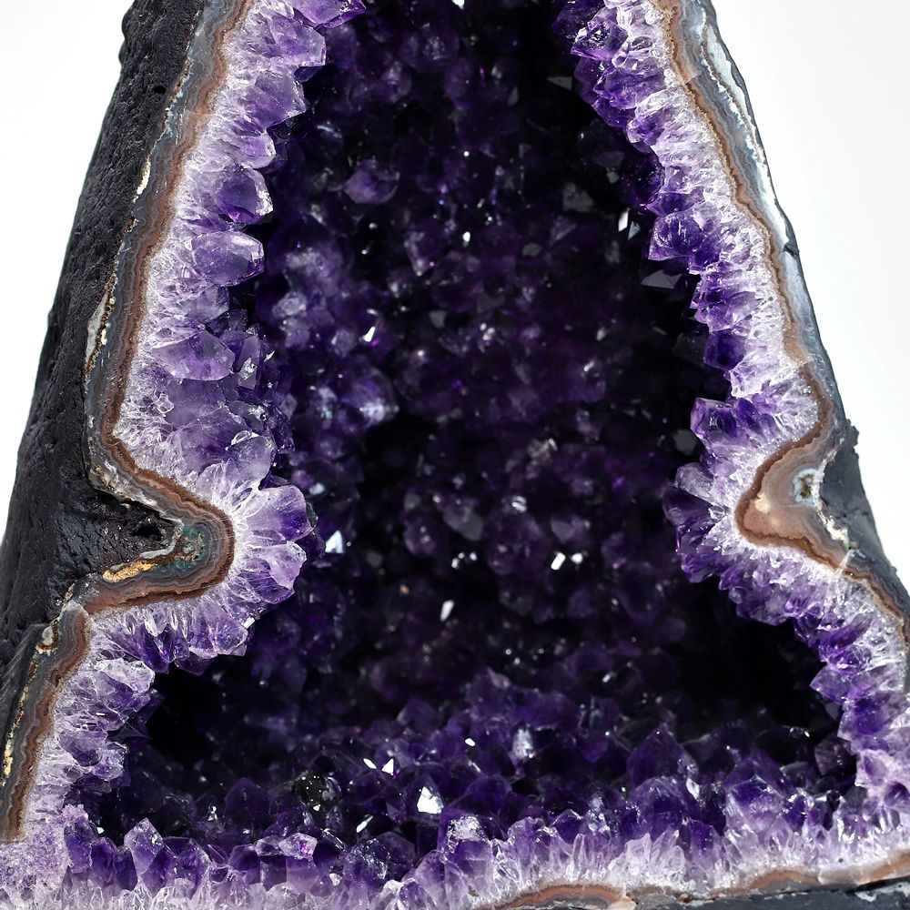 高品質]ブラジル産アメジストドーム（高さ約27.0cm） - 埼玉県吉川市の