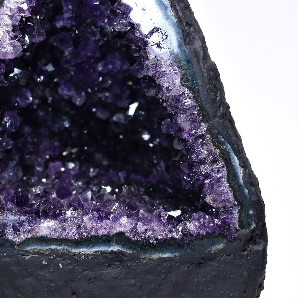 高品質]ブラジル産アメジストドーム（高さ約19.8cm） - 埼玉県吉川市の