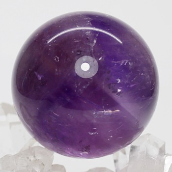 マダガスカル産]ラブラドライト丸玉/スフィア（直径約52.5mm） - 埼玉