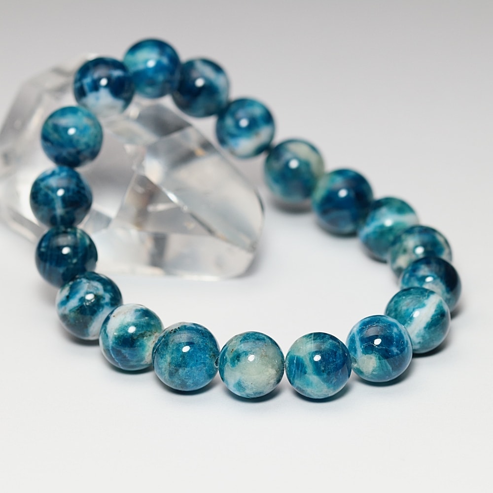 高品質+]アフガニスタン産アフガナイトブレスレット（約10.5mm玉