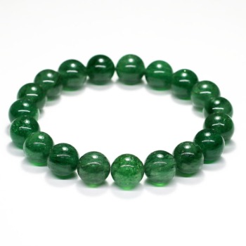 ディープグリーンアベンチュリンブレスレット（約10mm玉） - 埼玉県