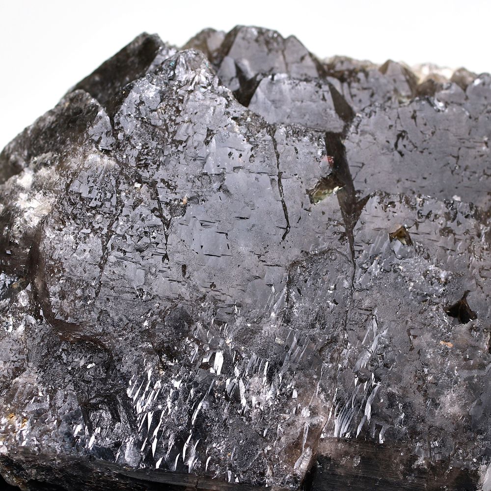 ブラジル産モリオン原石/天然黒水晶（中型743g/ナチュラルポイント