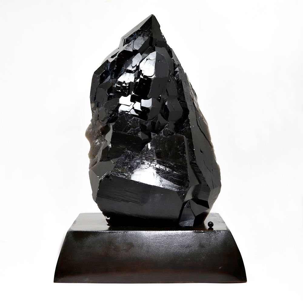 トップクォリティ]ブラジル産モリオン原石/天然黒水晶（大型14.06kg