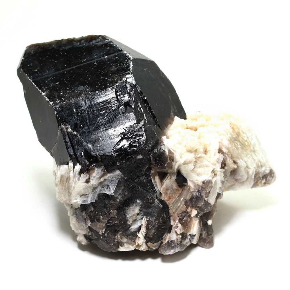 特別価格]ブラジル産モリオン原石/天然黒水晶（大型1.02kg/ナチュラル