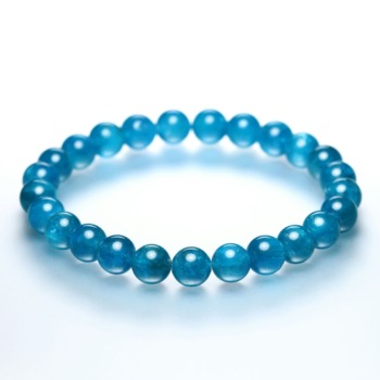 ブルーアパタイトブレスレット - 埼玉県吉川市の天然石専門店・水晶