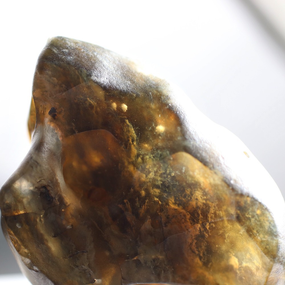 希少・高品質]天然ブラックリビアングラス原石（16.0g） - 埼玉県吉川