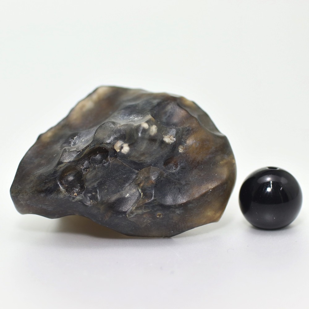 希少・高品質]天然ブラックリビアングラス原石（16.0g） - 埼玉県吉川