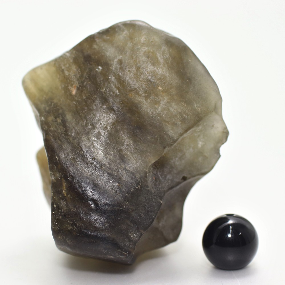 希少・高品質]天然ブラックリビアングラス原石（44.0g） - 埼玉県吉川