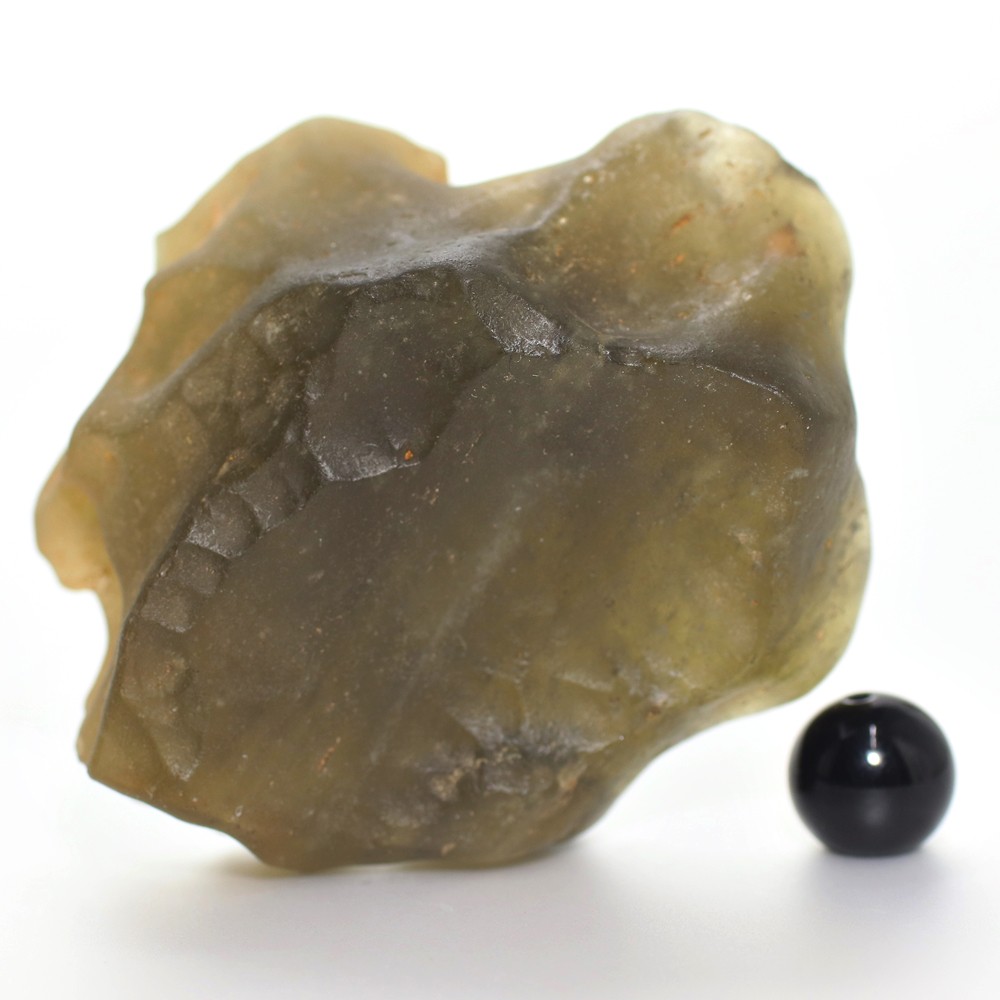 希少・高品質]天然ブラックリビアングラス原石（47.9g） - 埼玉県吉川