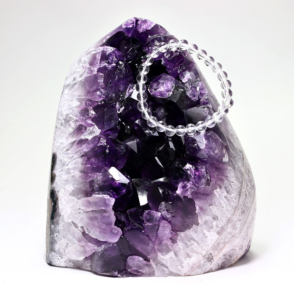 ブラジル産]スタンドアメジストクラスター/原石 - 埼玉県吉川市の