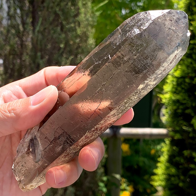 希少・ガネッシュヒマール/ラパ産] ヒマラヤスモーキークォーツ原石